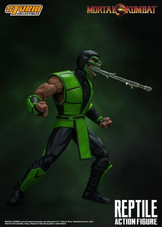 Storm Collectibles 1/12 Mortal Kombat Reptile Action Figure 12 Storm Collectibles 1/12 Mortal Kombat Reptile Action Figure