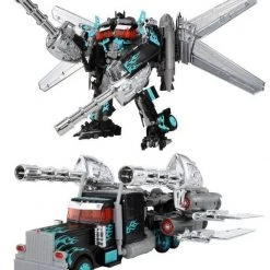 Takara Tomy Transformers Dark Of The Moon DA-15 Jetwing Optimus Prime Black Ver. Action Figure