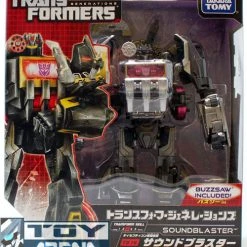 Takara Tomy Transformers Generations TG-14 Soundblaster & Buzzsaw Fall Of Cybertron Action Figure