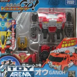 Takara Tomy Transformers Go! G03 Ganoh Samurai Fire Truck Gan'ou Voyager Class Beast Hunters Takara