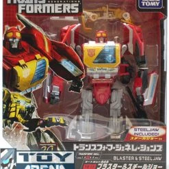 Takara Tomy Transformers Generations TG-17 Blaster & Steeljaw Fall Of Cybertron Action Figure
