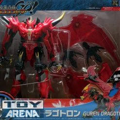 Hasbro Transformers Go! G23 Guren Dragotron Ultimate Predaking Voyager Class Beast Hunters Takara