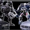 Takara Tomy Transformers DOTM APS-03 Deception Barricade & Soundwave Asia Premium Series Exclusive Action Figure