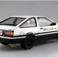 Aoshima 1/24 Initial D #05 Takumi Fujiwara Toyota 86 Trueno (Comic Vol 1 Ver.) Model Kit