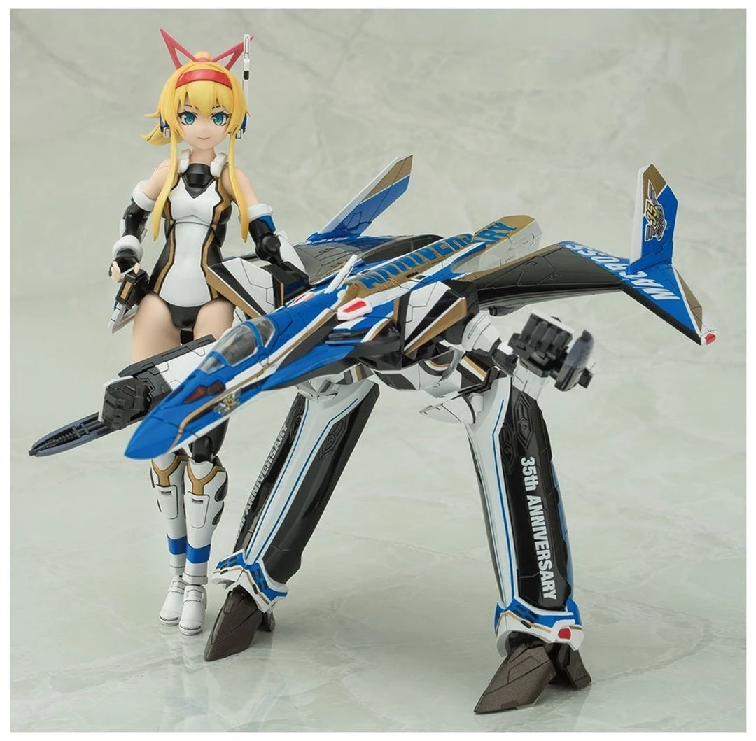 Aoshima 1/72 ACKS No.MC-02 Macross Delta VFG Variable Fighter Girls VF-31J 35th Anniversary Siegfried Model Kit Macross / Robotech 4 Aoshima 1/72 ACKS No.MC-02 Macross Delta VFG Variable Fighter Girls VF-31J 35th Anniversary Siegfried Model Kit Macross / Robotech