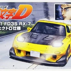 Aoshima 1/24 Initial D #08 Takahashi Keisuke FD3S RX-7 (Project D Ver.) Model Kit Initial D Model Kits