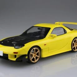 Aoshima 1/24 Initial D #08 Takahashi Keisuke FD3S RX-7 (Project D Ver.) Model Kit Initial D Model Kits