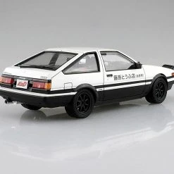 Aoshima 1/24 Initial D #01 Takumi Fujiwara Toyota AE86 Trueno (Project D Ver.) Model Kit