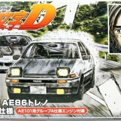Aoshima 1/24 Initial D #06 Takumi Fujiwara Toyota AE86 Trueno (Comic Vol 37) Ver. Model Kit