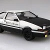 Aoshima 1/24 Initial D #06 Takumi Fujiwara Toyota AE86 Trueno (Comic Vol 37) Ver. Model Kit