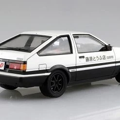 Aoshima 1/24 Initial D #06 Takumi Fujiwara Toyota AE86 Trueno (Comic Vol 37) Ver. Model Kit