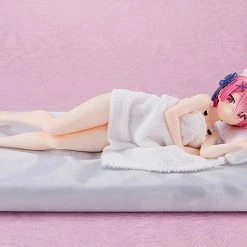 Kadokawa 1/7 Re: Zero -Starting Life In Another World- Ram Sleep Sharing Ver Scale Statue Figure PVC