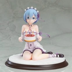 Kadokawa 1/7 RE: Zero Rem Birthday Cake Ver. Scale Statue Figure (Reissue)