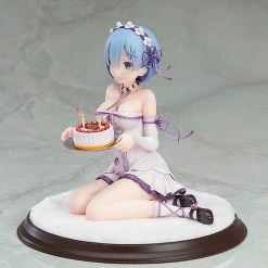 Kadokawa 1/7 RE: Zero Rem Birthday Cake Ver. Scale Statue Figure (Reissue)
