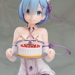 Kadokawa 1/7 RE: Zero Rem Birthday Cake Ver. Scale Statue Figure (Reissue)