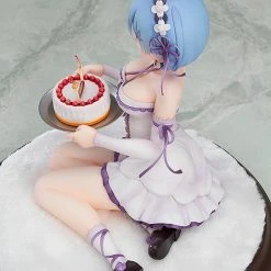 Kadokawa 1/7 RE: Zero Rem Birthday Cake Ver. Scale Statue Figure (Reissue)