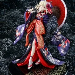 Kadokawa 1/7 Fate/Stay Night Saber Alter (Kimono Ver.) Scale Statue Figure Anime Statues (Manufacture)