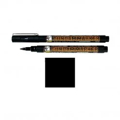GSI Gundam Marker GM20 Black - Brush Tip Marker Paint Pen
