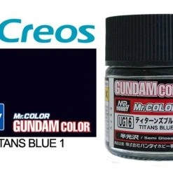 Mr. Hobby Mr. Color Gundam Color UG16 Titan Blue 1 Semi Gloss 10ml Bottle