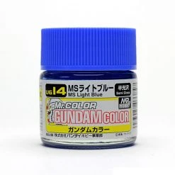Mr. Hobby Mr. Color Gundam Color UG14 MS Light Blue Semi Gloss 10ml Bottle