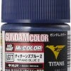 Mr. Hobby Mr. Color Gundam Color UG17 Titan Blue 2 Semi Gloss 10ml Bottle