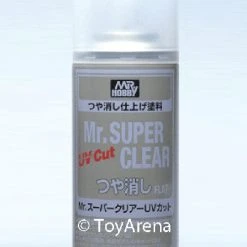 Mr. Hobby Mr. Super Clear Flat UV Cut 170ML B523 B-523 Paint And Model Supplies / Tools