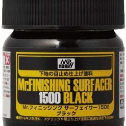 Other Model Kits/ Accessories Mr. Hobby Mr. Finishing Surfacer 1500 Black Bottle 40ml SF288 SF-288 Model Kit