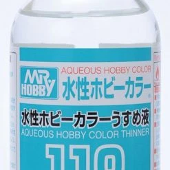 Mr. Hobby Mr. Color Aqueous Thinner 110 110ml T110 T-110 Paint And Model Supplies / Tools