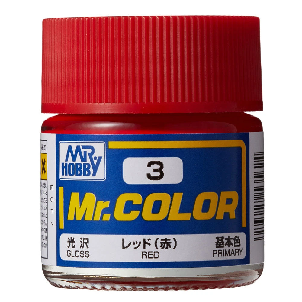 Paint And Model Supplies / Tools Mr. Hobby Mr. Color C3 Gloss Red 10ml Bottle 3 Paint And Model Supplies / Tools Mr. Hobby Mr. Color C3 Gloss Red 10ml Bottle