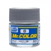 Mr. Hobby Mr. Color C8 Metallic Silver 10ml Bottle Paint And Model Supplies / Tools