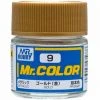 Paint And Model Supplies / Tools Mr. Hobby Mr. Color C9 Metallic Gold 10ml Bottle