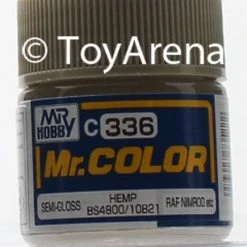 Mr. Hobby Mr. Color C336 Semi Gloss Hemp BS4800 18B21 10ml Bottle