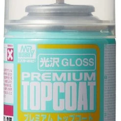 Other Model Kits/ Accessories Mr. Hobby Mr. Premium Top Coat Gloss Spray 88ml B601 B-601 Model Kit