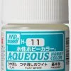 Mr. Hobby Aqueous Hobby Color H11 Flat White 10ml Bottle Paint And Model Supplies / Tools