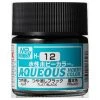 Paint And Model Supplies / Tools Mr. Hobby Aqueous Hobby Color H12 Flat Black 10ml Bottle