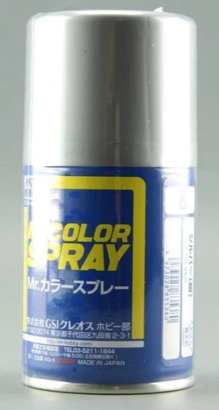 Paint And Model Supplies / Tools Mr. Hobby Mr. Color Spray S-08 Metallic Silver 40ml Spray Can 3 Paint And Model Supplies / Tools Mr. Hobby Mr. Color Spray S-08 Metallic Silver 40ml Spray Can