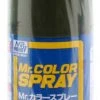 Mr. Hobby Mr. Color Spray S-129 Semi Gloss Dark Green - Nakajima 100ml Spray Can