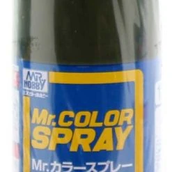 Mr. Hobby Mr. Color Spray S-129 Semi Gloss Dark Green - Nakajima 100ml Spray Can