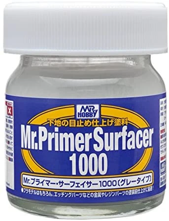 Mr. Hobby Mr. Primer Surfacer 1000 Bottle 40ml SF287 SF-287 Model Kit 3 Mr. Hobby Mr. Primer Surfacer 1000 Bottle 40ml SF287 SF-287 Model Kit