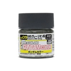 Mr. Hobby Mr. Color Gundam Color UG09 Zeon's MS Gray Semi Gloss 10ml Bottle