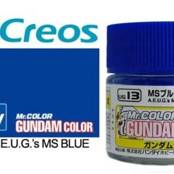 Mr. Hobby Mr. Color Gundam Color UG13 AEUG MS Blue Semi Gloss 10ml Bottle