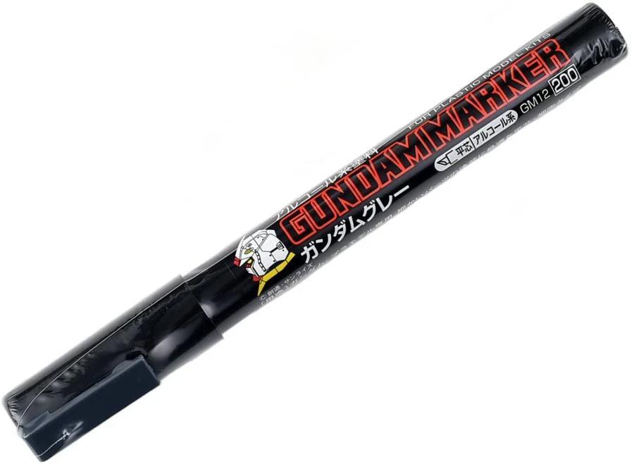 GSI Gundam Marker GM12 - Chisel Tip Marker Paint Pen 3 GSI Gundam Marker GM12 - Chisel Tip Marker Paint Pen