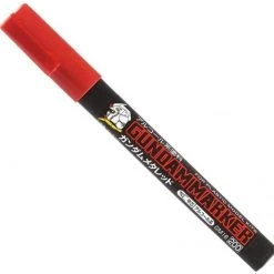 GSI Gundam Marker GM16 Metallic Red - Chisel Tip Marker Paint Pen