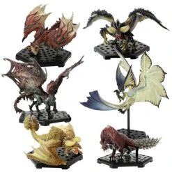 Capcom Figure Builder Monster Hunter Plus The Best Vol. 9,10,11 Trading Figures Box Of 6