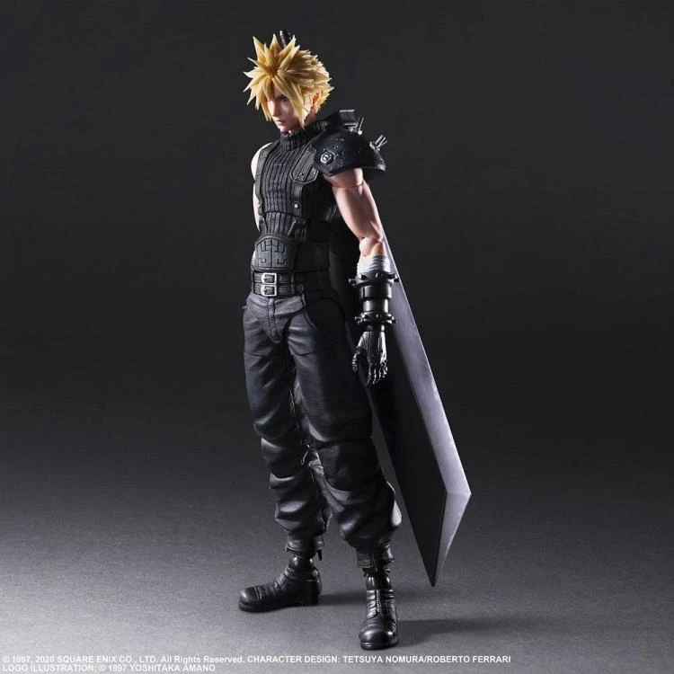 Square Enix Final Fantasy VII Remake Cloud Strife Ver. 2 Play Arts Kai Action Figure 4 Square Enix Final Fantasy VII Remake Cloud Strife Ver. 2 Play Arts Kai Action Figure