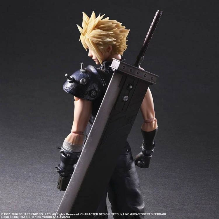 Square Enix Final Fantasy VII Remake Cloud Strife Ver. 2 Play Arts Kai Action Figure 7 Square Enix Final Fantasy VII Remake Cloud Strife Ver. 2 Play Arts Kai Action Figure