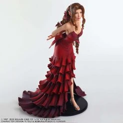 Square Enix Final Fantasy VII Remake Aerith Gainsborough (Dress Ver.) Static Arts Statue Anime Statues (Manufacture)