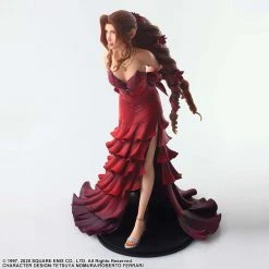 Square Enix Final Fantasy VII Remake Aerith Gainsborough (Dress Ver.) Static Arts Statue Anime Statues (Manufacture)