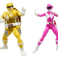 Hasbro Lightning Collection Mighty Morphin Power Rangers X Teenage Mutant Ninja Turtles Morphed April O'Neil & Morphed Michelangelo Action Figure