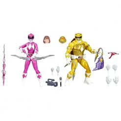 Hasbro Lightning Collection Mighty Morphin Power Rangers X Teenage Mutant Ninja Turtles Morphed April O'Neil & Morphed Michelangelo Action Figure